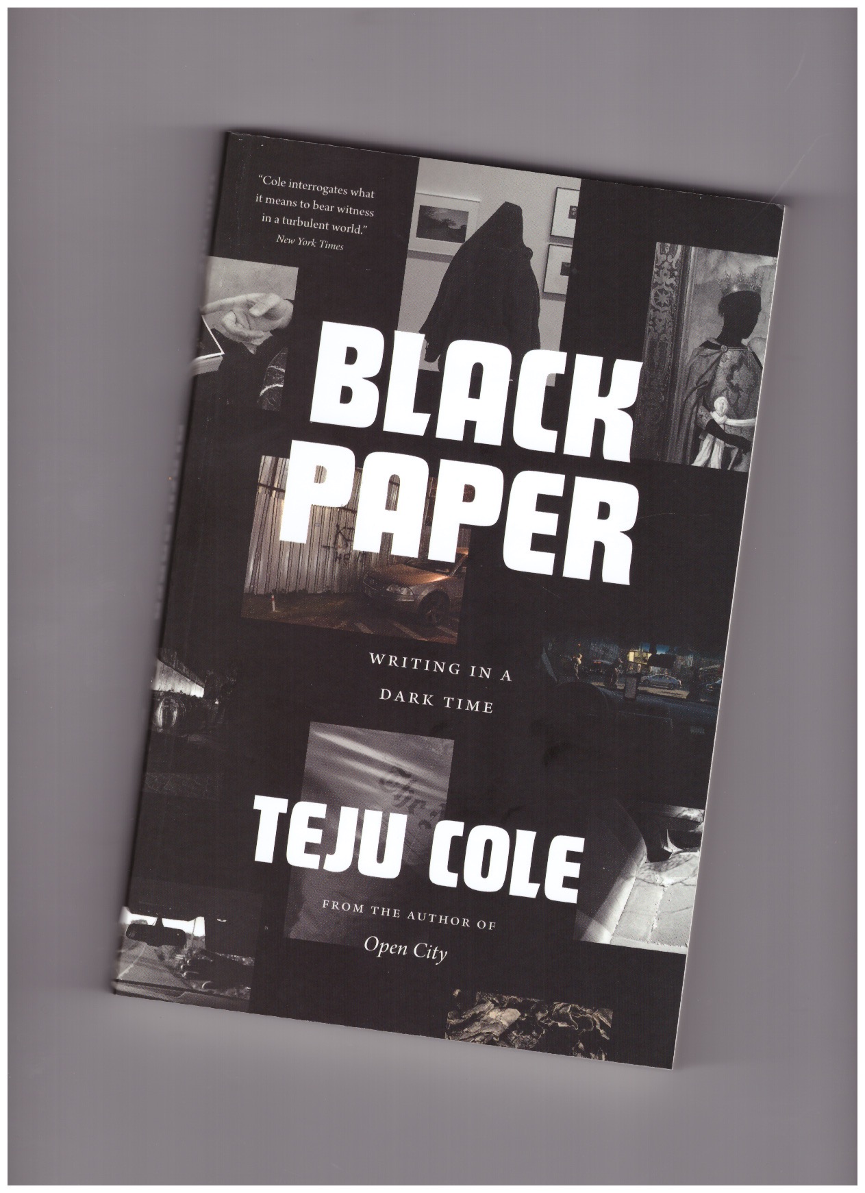 COLE, Teju - Black paper